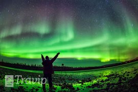 Vancouver--Auroras-Boreales-en-Yukon